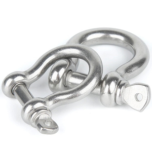 Tùy Chỉnh Châu Âu JIS Mỹ Loại Vít Pin Bow Còng Dưới Bolt Loại D Còng Nhiệm Vụ Nặng Nề SS304 SS316 Thép Không Gỉ Neo Còng Dưới - Product Image 4