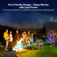 Mini projecteur intelligent 720P tendance, portable, Android 11, 4K, mise au point manuelle, vidéo, petits projecteurs, 200 lumens