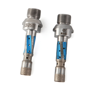 金龙数控玻璃工具螺纹柄金刚石多功能钻头铣刀数控刳刨机玻璃钻头 - Product Image 5