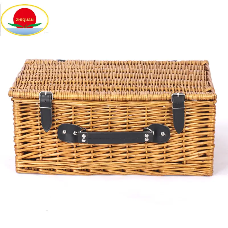 Gift High Quality Classic Empty Wicker Picnic Baskets
