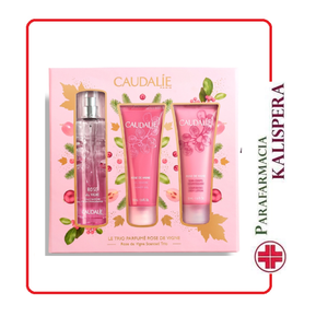 CAUDALIE ITALIA Srl ROSE DES VIGNES 2020 Coffret cadeau de soins de la peau à l'eau fraîche 50 ML Crème pour le corps 50 ML Gel douche 50 ML Lait pour le corps - Product Image 1