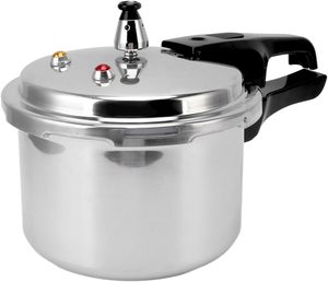 Olla a Presión Pequeña de Aleación de Aluminio con Fondo Magnético, Tamaños 3L, 4L, 5L, 7L, 9L, 11L, 13L, 17L para Cocina de Gas e Inducción - Product Image 1