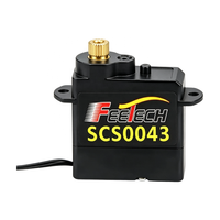 Mini Servomoteur Série TTL SCS0043-C001 6V 2.2kg.cm à Engrenages Métalliques 4.3g pour Articulation de Micro-Robot, Modèles RC, Robots Éducatifs et Kits DIY