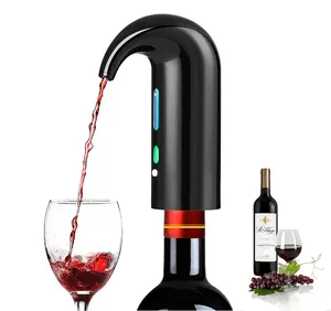 Yenilikçi elektronik aletler 2022 yeni anlık solunum USB şarj edilebilir elektrikli şarap havalandırıcı şarap Lover için