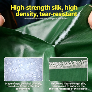 Bâche en toile PVC robuste, imperméable, résistante aux UV et aux <span class=keywords><strong>d</strong></span>échirures, avec ourlet renforcé et œillets métalliques pour couverture de cargaison - Product Image 5