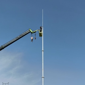 Thanh chống sét 19 Mét với thiết bị chống sét kết nối với thiết bị chống sét cho kết cấu thép của tháp sét - Product Image 6