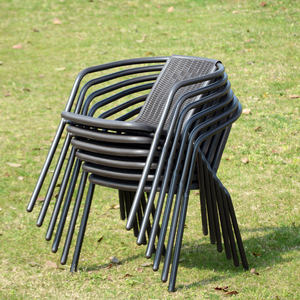 Juego de comedor multifuncional para exteriores, mesa y silla de patio de plástico plegable para restaurante, parque, hotel, hecho en <span class=keywords><strong>China</strong></span> - Product Image 1