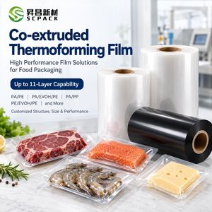 <span class=keywords><strong>Film</strong></span> Co-extrudé Haute Barrière pour l'Emballage Sous Vide des Coupes de Mouton, <span class=keywords><strong>Film</strong></span> pour la Conservation de la Viande Fraîche en Rouleau - Product Image 1