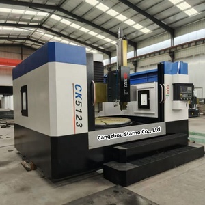 Máy tiện đứng đơn cột ck5123 CNC máy tiện đứng CNC Máy đặc biệt máy tiện đứng có vỏ bảo vệ - Product Image 2