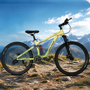 Bicicleta de Montaña Aro 26 con Suspensión Completa, 21 Velocidades, Freno de Disco, Cuadro de Acero de Alto Carbono para Adulto, Venta al Por Mayor - Product Image 1