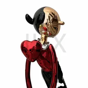 NEW ARRIVAL Handmade Color Chrome Popeye's Wife Olvia Resin Crafts And Arts For Gifts