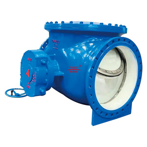 YueMeiTe Eccentric Hemispherical Valve 6 In Flanged Ball Valve For Water Industrial Use - Product Image 1