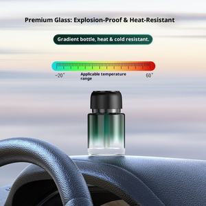 Diffusore di Aromi per Auto in Vetro Liquido Moderno da 160ml con Alimentazione USB, Spray Fragrante a Lunga Durata - Product Image 6
