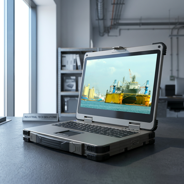 Industrial Core I7 32GB DDR4 IP65 Rugged Notebook for Outdoor Data Collection with Hot Swappable Battery