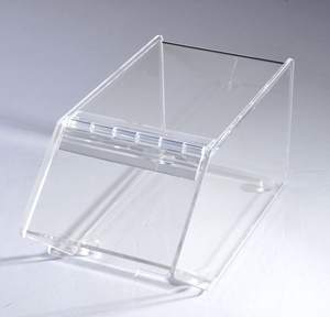 Acryl Unieke Pure Bulk Plastic Voedsel Dispenser Stapelbaar Snoep Bins Commerciële <span class=keywords><strong>Grade</strong></span> Voedsel Bakken Acryl Bins Door Keuze Acryl - Product Image 4