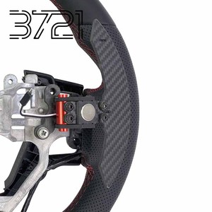 Para Lexus NX IS RC, levas de cambio magnéticas de fibra de carbono para volante, accesorios de mejora para volante de coche - Product Image 5