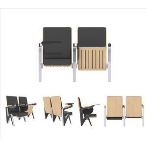 Sillas de Auditorio con Estructura Metálica y Reposabrazos para Uso en Campos Deportivos Escolares - Product Image 4