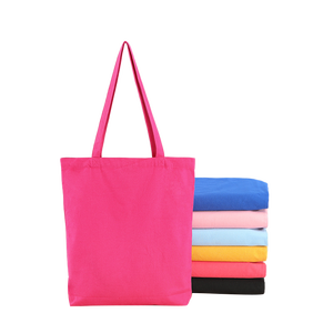 Nouveau sac en toile imprimé logo blanc sac à provisions coton Polyester coton toile fermeture éclair sac de poche toile coton une épaule - Product Image 2