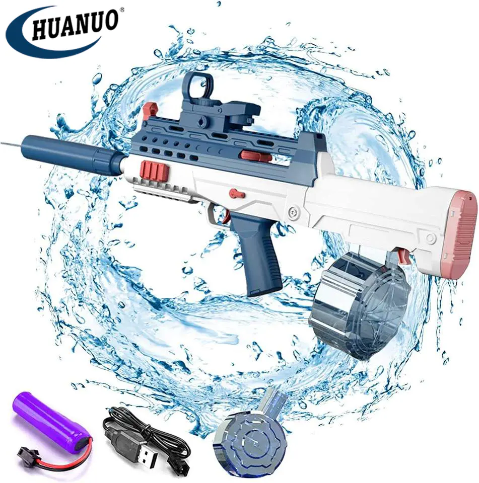 Nuovo QBZ95 pistola ad acqua automatica ad acqua pistola ad acqua ad alta capacità pistola ad acqua completamente automatica fino a 32 FT