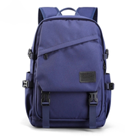 Sac à dos multi-poches décontracté à motif géométrique avec fermeture à glissière Voyage collège ou école en matériau de doublure en polyester