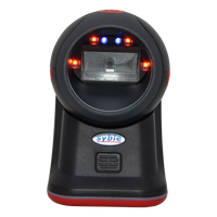 1D 2D lecteur de codes À Barres Omnidirectionnel Scanner QR Code De Détection Automatique Balayage USB PS2 RS232 Câbles