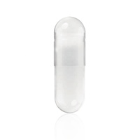 Capsules végétariennes transparentes taille 00EL, 00, 0EL, 0, 1, 2, 3, 4, capsules vides en HPMC, capsules végétales vides pour l'emballage de poudre
