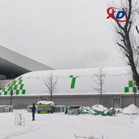 Dôme sportif gonflable en PVC/PVDF de haute qualité pour bâtiment industriel, garage, hangar, terrain de tennis