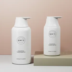 Custom Shampoo packaging 300ml 500ml Lotion Pump Bottle For Cosmetic Skincare Hand Washing Bottle