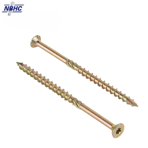 Gỗ Vít M6 25Mm Vàng Kẽm Tự Khai Thác Vít Chìm Tornillos Fiberboard Ván Cho Gỗ - Product Image 2