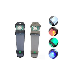 Luz Táctica para Casco, Lámpara de Señal LED Multicolor, Luz Intermitente de Visión Nocturna para Supervivencia al Aire Libre, Diseño Impermeable y Reforzado con Goma - Product Image 4