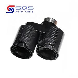 SQS, personalización de fábrica de alta calidad, punta de silenciador de acero inoxidable, punta de escape de tubo de escape para <span class=keywords><strong>BMW</strong></span> G20 G21 330i 320d <span class=keywords><strong>330d</strong></span> 330e - Product Image 6