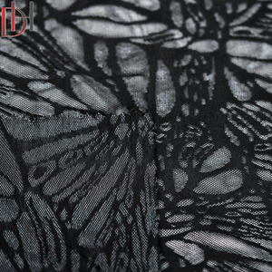 Trắng Đen Spandex băng lụa cánh hoa quần áo fabricantic-uv oilproof Windproof nhanh chóng-khô vải nhà máy trực tiếp - Product Image 2