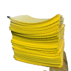 聚丙烯溢出响应制造商吸附剂黄色化学吸收垫垫