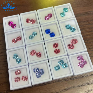 Phòng thí nghiệm Sapphire đá quý Chất lượng cao Emerald <span class=keywords><strong>Ruby</strong></span> vàng xanh đỏ cam màu hồng Yag Loose đá quý với GRC đối với trang sức - Product Image 2