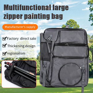 Grande Zaino Portaoggetti per Artisti da Viaggio, Resistente all'Acqua, Borsa per Trasporto Materiali Artistici - Product Image 2