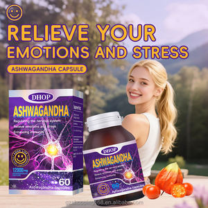 <span class=keywords><strong>Best</strong></span>-seller Complément alimentaire naturel Réduit les niveaux de <span class=keywords><strong>stress</strong></span> quotidiens Soutient la gestion de la pression Vie saine Capsules d'Ashwagandha - Product Image 4