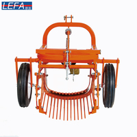Machine à récolter les pommes de terre montée sur 3 points de tracteur, mini-récolteuse de pommes de terre à 1 rangée avec fabricant certifié CE, machine à riz, coupe-riz rouge