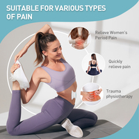 Vente en gros masseur Mini Tens pour femmes 6 modes 19 niveaux d'intensité Application corporelle pour le soulagement de la douleur des crampes menstruelles