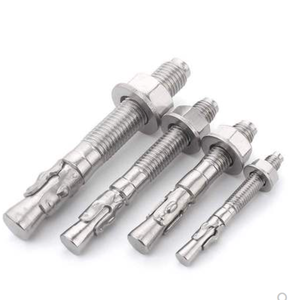 Ancres à coin galvanisées en acier inoxydable de haute qualité avec boulons de fixation et écrous hexagonaux - Product Image 4