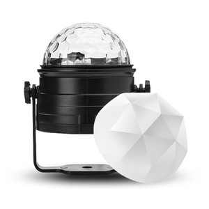 Lumière de boule magique en cristal colorée RGB à télécommande USB 5V pour les fêtes, la scène, la maison - Product Image 2