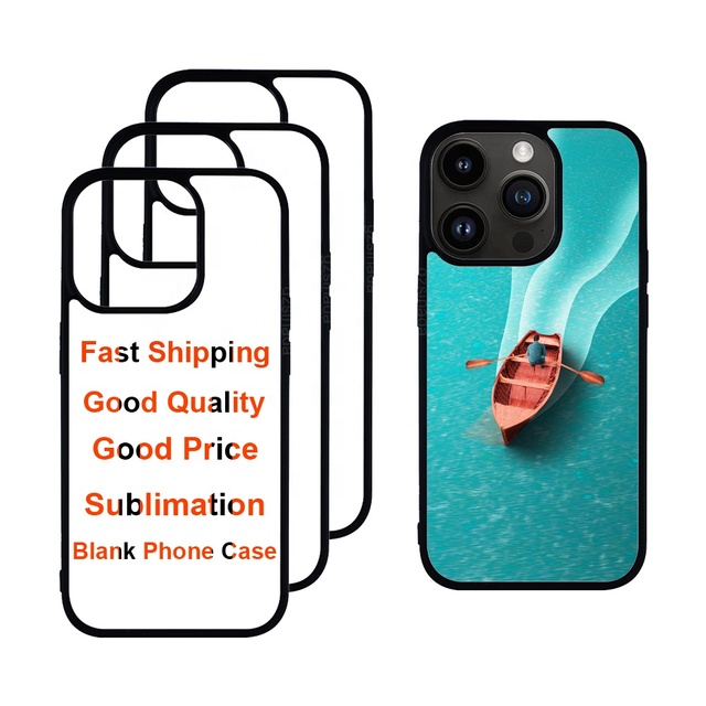 Factory Wholesale Shockproof Clear Soft Rubber Tpu Pc Cell 2d Blanks Sublimation Phone Case for Iphone 15 16 17 Pro Max