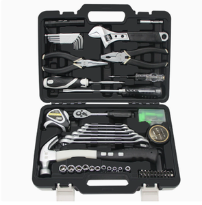 Juego de Herramientas <span class=keywords><strong>Rhett</strong></span> Home Hardware, Multifuncional, de Acero al Carbono, 75 Piezas, Operado a Mano - Product Image 2