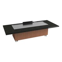 Deutscher Hibachi-Grill Teppanyaki für Hotel- und Restaurant-Buffets, Mobil