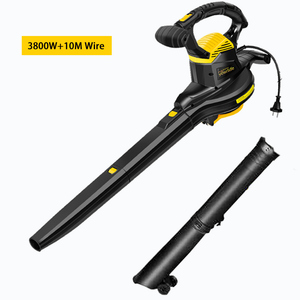 Soplador de Hojas Industrial Portátil de 3800W, Bolsa de Recolección de 40L, Velocidad del Viento de 350KM/H, Máquina de Limpieza de Polvo con Cable para Carreteras y Patios - Product Image 6