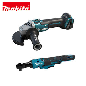 Kit d'outils industriels <span class=keywords><strong>Makita</strong></span> <span class=keywords><strong>18V</strong></span> équipé d'une batterie et d'un chargeur, ensemble d'outils électriques robustes pour le meulage des métaux et la réparation mécanique - Product Image 4