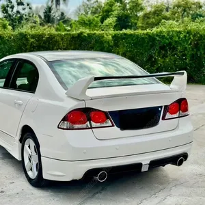 สำหรับ FD2 2006 2007 2009 2010 2011 ชุดอุปกรณ์ตกแต่งปีกสปอยเลอร์ท้ายรถยนต์แบบติดตั้งถาวร - Product Image 2