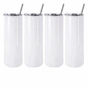 USA Stock Stainless Steel 20oz <b>Double</b> <b>Wall</b> Vacuum Insulated Tumbler with Plastic Straw and All Attachments for Travel - Product Image 1
