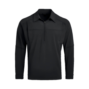 Chemises de combat pour hommes avec logo personnalisé, 1/4 zip, manches longues, chasse, entraînement en plein air, polos, hauts, chemise tactique Ripstop - Product Image 6