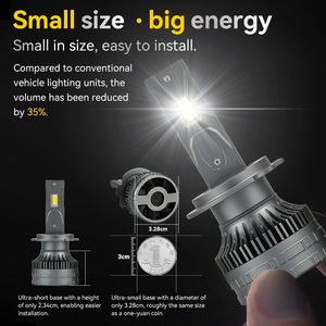 <span class=keywords><strong>Lampadine</strong></span> LED ad Alte Prestazioni 300W per Fari 9006 9005 Gradi CSP <span class=keywords><strong>H7</strong></span> H4 6000k Bianco con Lente IP67 Nuove per Toyota e Honda - Product Image 3