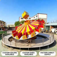 Manège à plateaux tournants volants Ballerina QiangLi pour parcs d'attractions, certifié CE, capacité 24 personnes, garantie 12 mois, extérieur